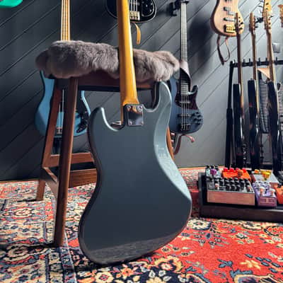 Fender Japan JB-62 - Jazz Bass MIJ - US Gunmetal Blue - 2008–2010 image 2