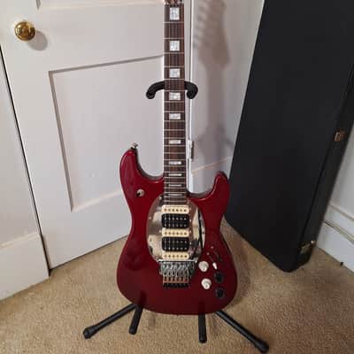 Sawtooth ES Hybrid Stratocaster 2000's - Gloss Metalic Red image 1