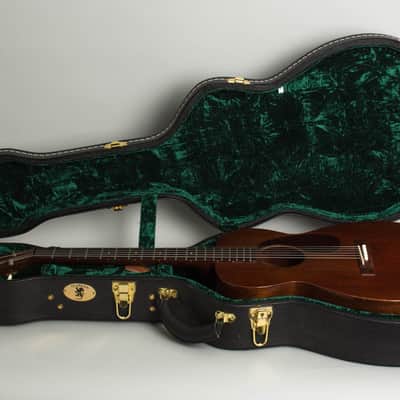C. F. Martin  0-15 Flat Top Acoustic Guitar (1952), ser. #128138, black tolex hard shell case. image 10