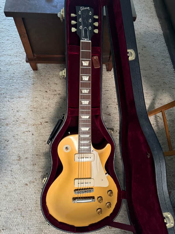 Gibson 1956 Les Paul custom shop reissue 2011 - goldtop image 1