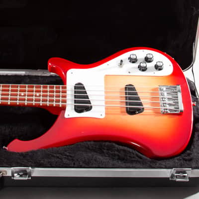 2019 Rickenbacker 4003S/5 5-String Bass Fireglo w/ OHSC image 1