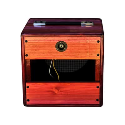 Ashen Purple 1x10 Handmade Redwood Guitar Cabinet Enclosure (empty) image 4