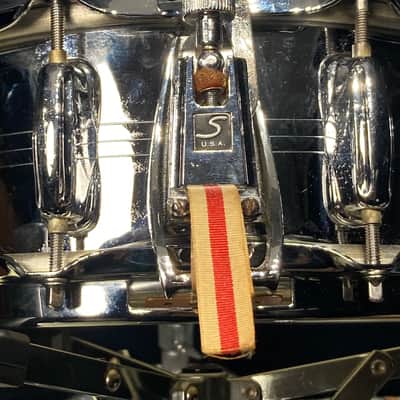 Slingerland - 5x14" No. 192 TDR Model 10-Lug Snare Drum - Chrome Over Brass image 11