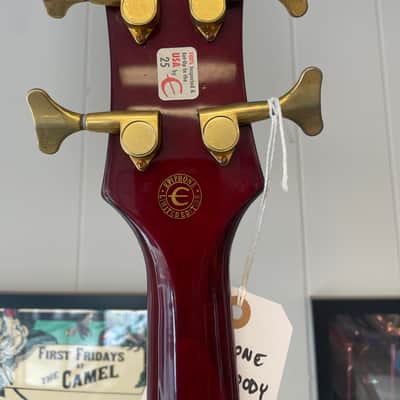 Epiphone Allen Woody Rumblekat 2015 - Present - Wine Red image 7