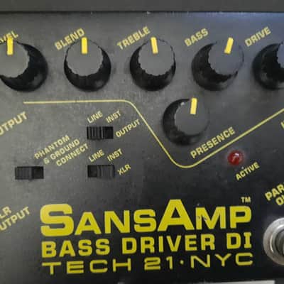 Tech 21 Sansamp Bass Driver D.I. | Reverb