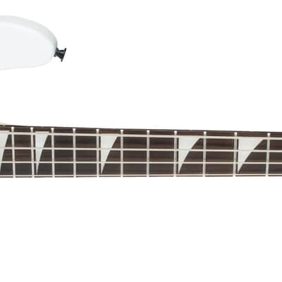 Jackson JS Series Concert Bass JS2 Amaranth FB Snow White image 3
