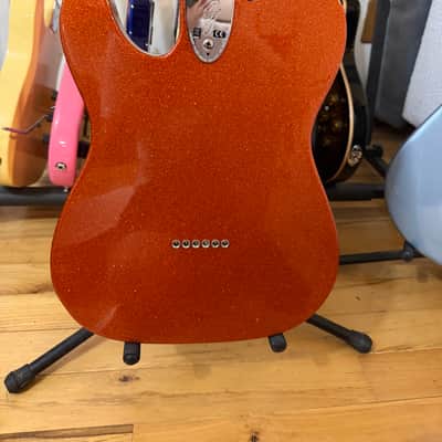Fender Limited Edition '72 Telecaster Custom (Pre-Vintera) with Maple Fretboard 2018 - Orange Sparkle image 8