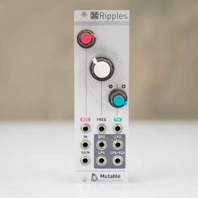 Mutable Ripples Eurorack Module w/ Mogami Patch Cable #58369 image 1