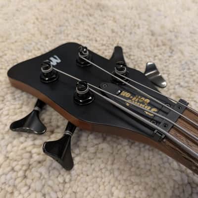 2000 Warwick Thumb BO 4-String Natural Oil w/ EMG 18V & Case image 3
