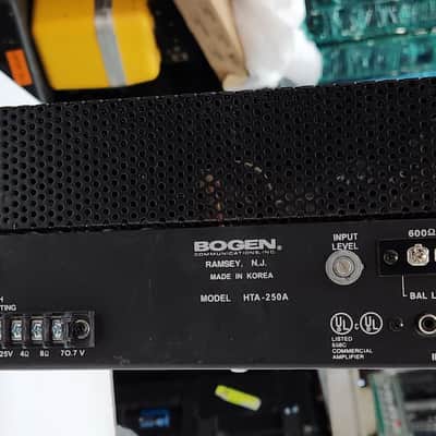 BOGEN MODEL HTA-250 MOS FET POWER AMP image 5