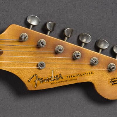Fender Custom Shop Stratocaster 1955 Relic Foam Green Masterbuilt John Cruz 2016 image 14