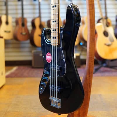 Squier Classic Vibe '70s Jazz Bass, Left-Handed Black image 2