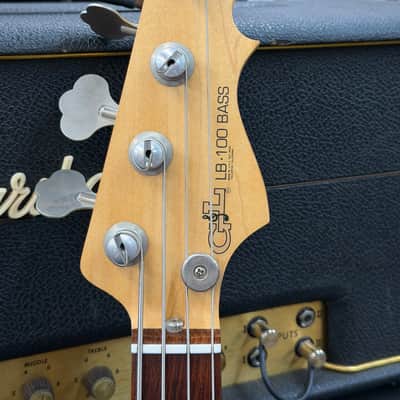 G&L LB-100 Bass USA 1997 - Red image 3