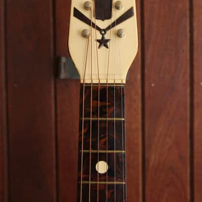 Maccaferri G40 Hollowbody Acoustic Guitar Circa 1950's USA Pre-Owned image 9