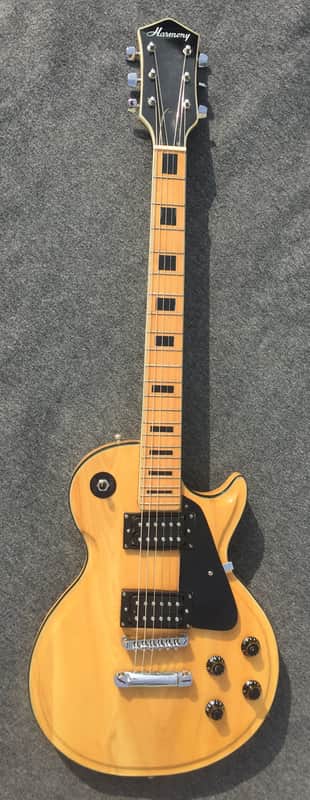 Harmony Singlecut Les Paul Copy  1976 Natural image 1