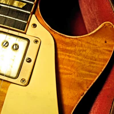Gibson Custom Shop Tom Doyle "TIME MACHINE" #80 “SUPER PREMIUM” Historic Aged '59 Les Paul ~ R9 w/Doyle Coils PAF – Vintage 1959 Burst Relic image 12