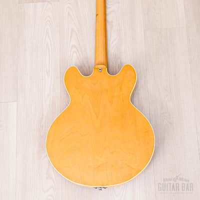 1995 Epiphone Casino Natural Near-Mint, Pre-Elitist Revolution, Japan Terada image 3
