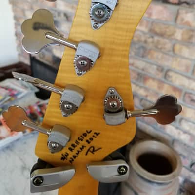 Regenerate Guitar Works Left Handed 5 String Bass. Boutique Builder from Oregon, USA. image 13