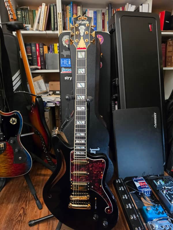 D'Angelico Deluxe Bedford SH 2021 - Present - Black image 1