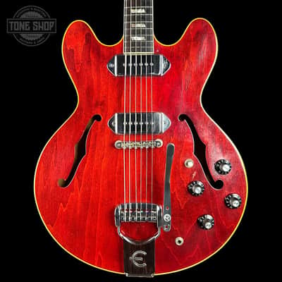 Vintage 1967 Epiphone E230TD Casino Cherry (Long Neck) w/non-OHSC TSU24509 image 1