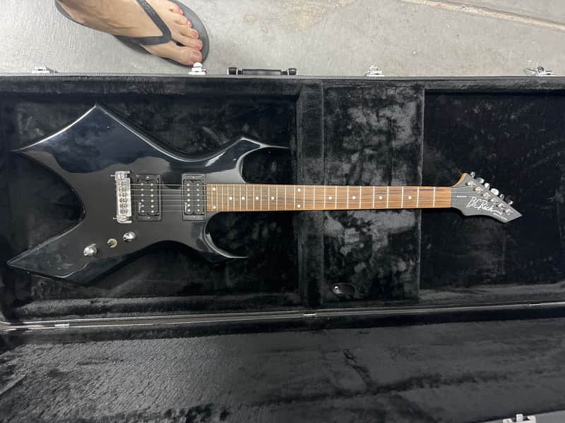 B.C. Rich Warlock Bronze Series - Gloss Black/WITH CASE! image 1