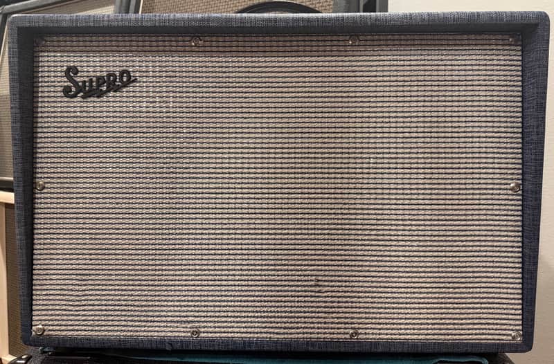Supro 1688T Big Star 25-Watt 2x12 Titan Extension cabinet image 1