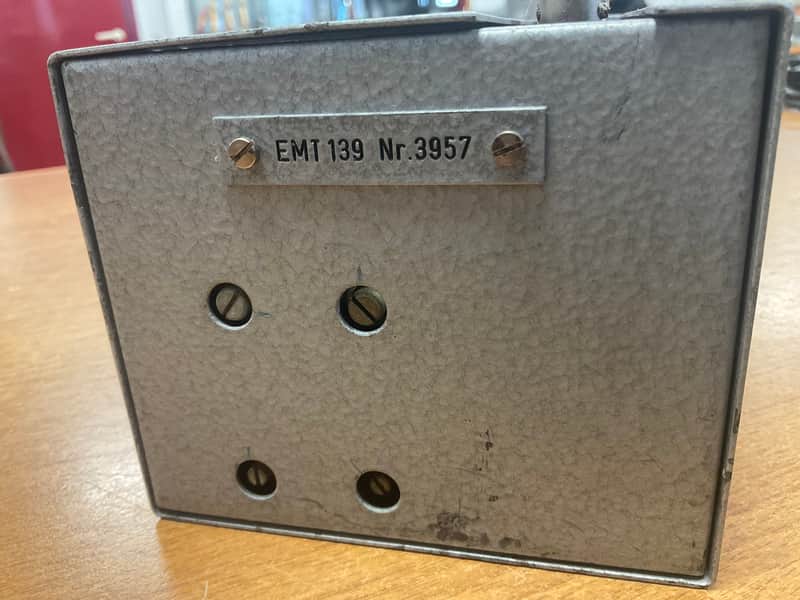EMT 139 # TUBE MONO AMPLIFIER ULTRA RARE image 1