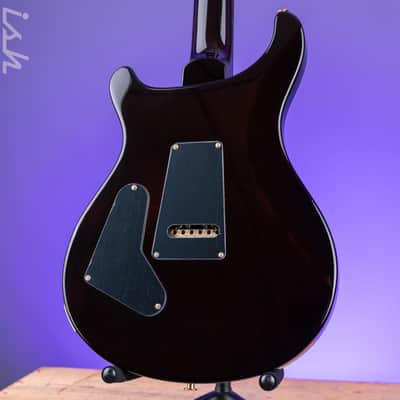 PRS Custom 24-08 10-Top Black Gold Wraparound Burst image 7