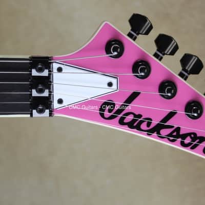 Jackson USA Custom Shop Soloist 3S Jeff Beck Style Platinum Pink Guitar image 12