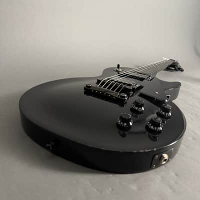 2000 Gibson Les Paul GOTHIC Studio Black in Browncase image 11