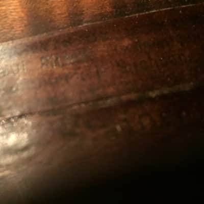 Paul Ritter 4/4 full size violin 1900+/-20 image 6