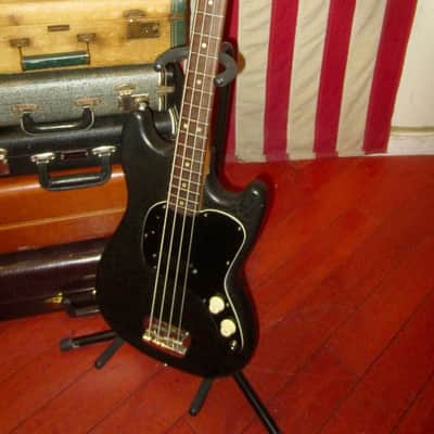 1978 Fender Musicmaster Bass Black image 2