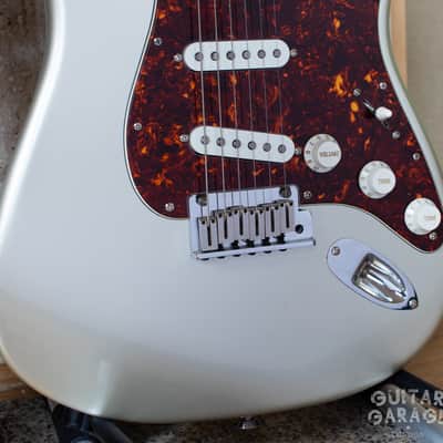 2004 Fender USA American Standard Stratocaster Shoreline Silver Tortoiseshell - Custom Shop pickups image 9