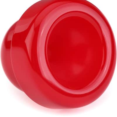 Pickett Acrylic Trumpet Mouthpiece Top - 3C Solid Cherry Red image 2