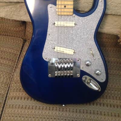 Immagine Stafford String Bender (bends B, G, & D Strings) 2002? See Thru Blue - 1
