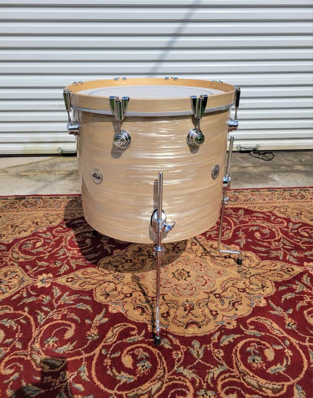 DW Collector's Series Maple VLX 16x20 Gong Drum W/ Bag - Creme Oyster (C013-9) image 1