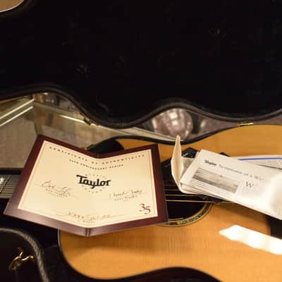 Taylor XXXV-GS-BZ 35th Anniversary Brazilian Rosewood 2009 - Natural image 14