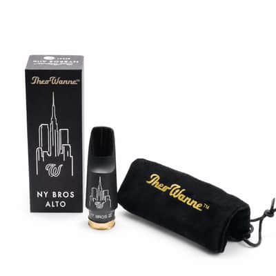 Theo Wanne NY BROS III Hard Rubber 8 Alto Saxophone Mouthpiece image 3