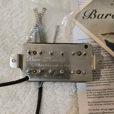 Bare Knuckle AFTERMATH Bridge Humbucker 53mm 2015-2020 - Black image 2