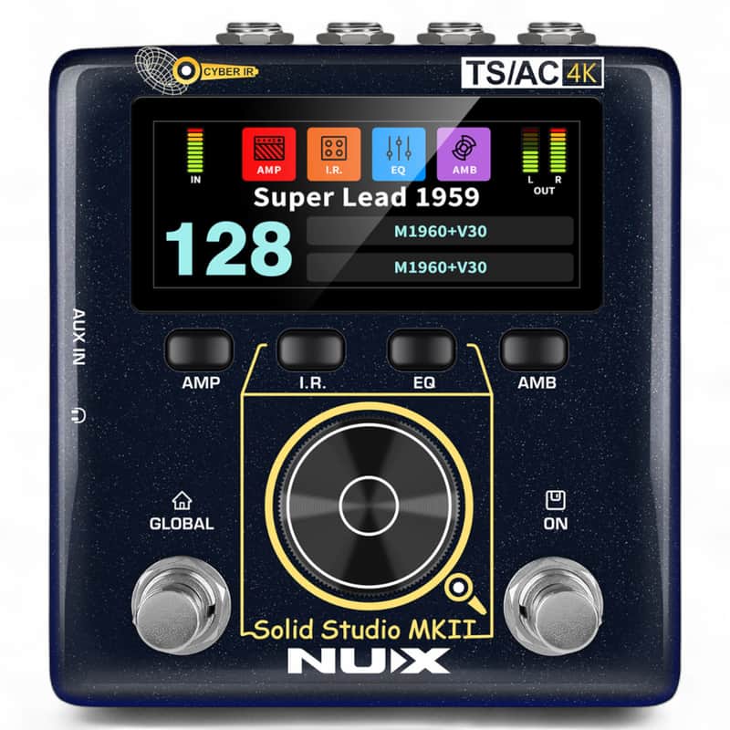NUX Solid Studio MkII Preamp, Power Amp Simulator and IR Loader image 1