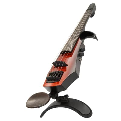 2025 NS Design NXT5A WITH BOW! fretted 5-String Electric Violin Amber Burst image 3