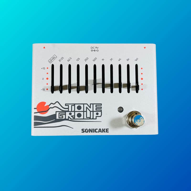 SONICAKE Sonicake Tone Group 10-Band EQ Guitar Bass Effects Pedal