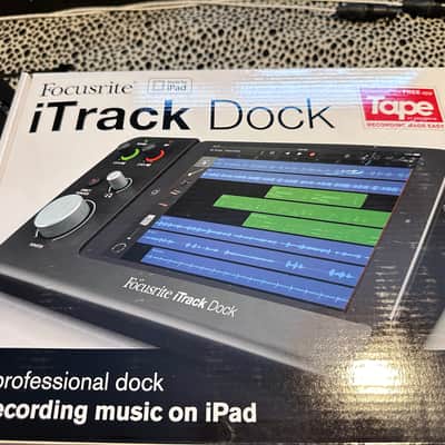 Focusrite iTrack Dock Mobile iPad Recording Interface 2010s - Black/Red image 10