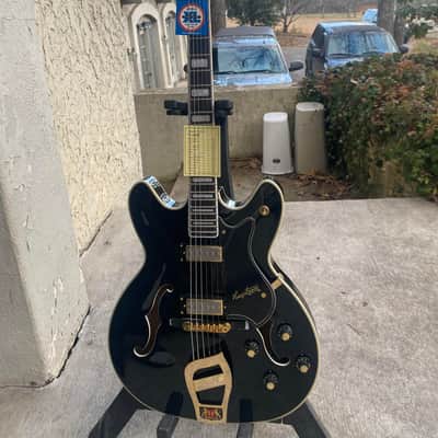 Hagstrom '67 Viking II 2023 - Present - Black Gloss image 22