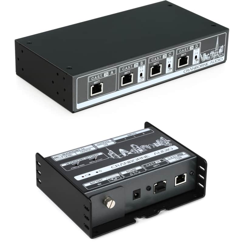 Cranborne Audio C.A.S.T. N8 Distribution Hub and Audio Over Cat 5 System with Headphone Amp image 1