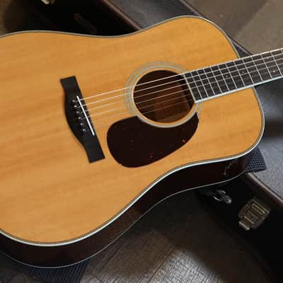 2024 Santa Cruz Vintage Artist Flamed Mahogany Dreadnought Acoustic Guitar Natural + OHSC image 3