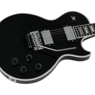 Gibson Custom Shop Les Paul Custom Axcess Floyd Rose Ebony with CustomBuckers image 1