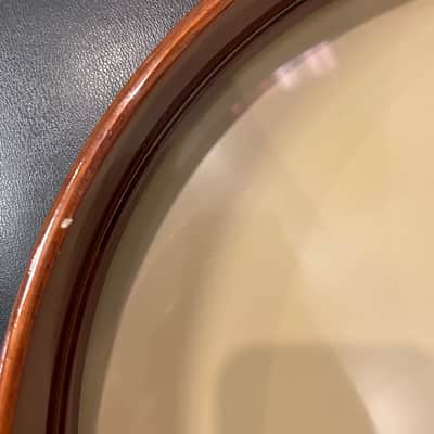 Meinl HD16AB-TF Rubber Wood Hand Drum with True Feel Synthetic Head - Antique Brown image 3