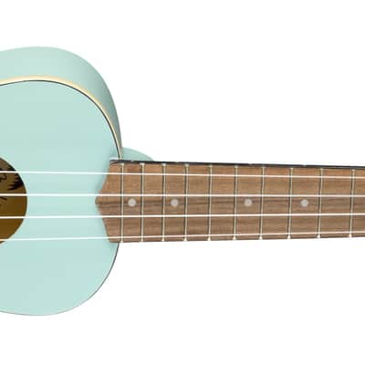 Fender Venice Soprano Uke - Walnut Fingerboard - Daphne Blue image 4
