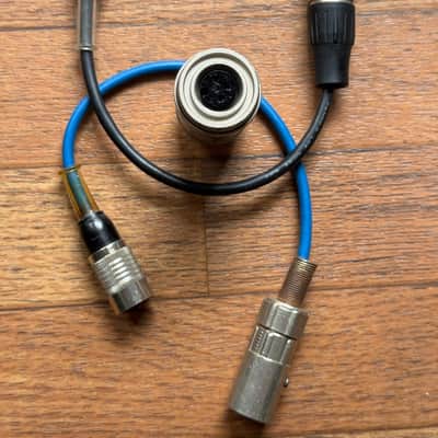 Nagra Kudelski SA QPLE X3 Y0 50Ω Ohm Inline Mic Preamplifier mic preamp for dynamic / ribbon mics T-power Phantom vintage Swiss with XLR Adapter Cables image 3